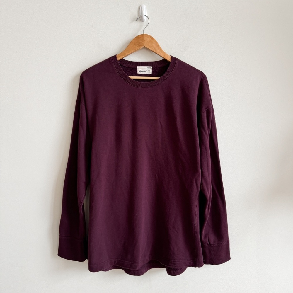 JACKSON ROWE • Vimy Crew Sweatshirt in Saffron - Picture 2 of 9